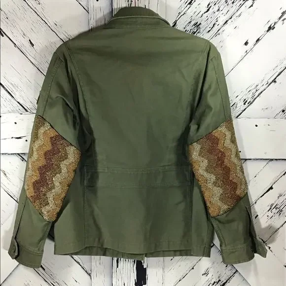 Capulet Oversized Embellished Military Jacket LNC - Picture 6 of 8